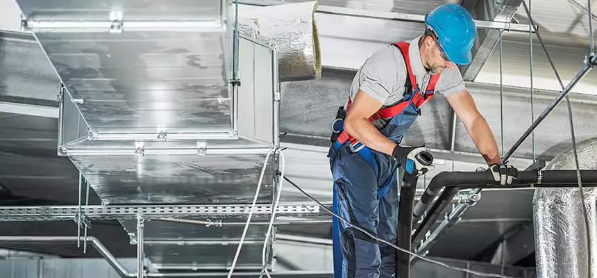 Precise Air Duct Vent Installation in Mercedes