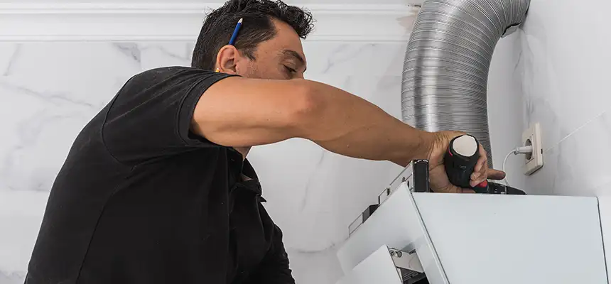 Precision In-wall Dryer Vent Cleaning & Rerouting Corrections in Mercedes, TX